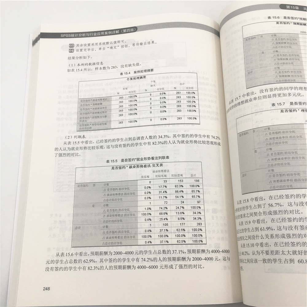 SPSS统计分析与行业应用案例详解（第四版）详情图