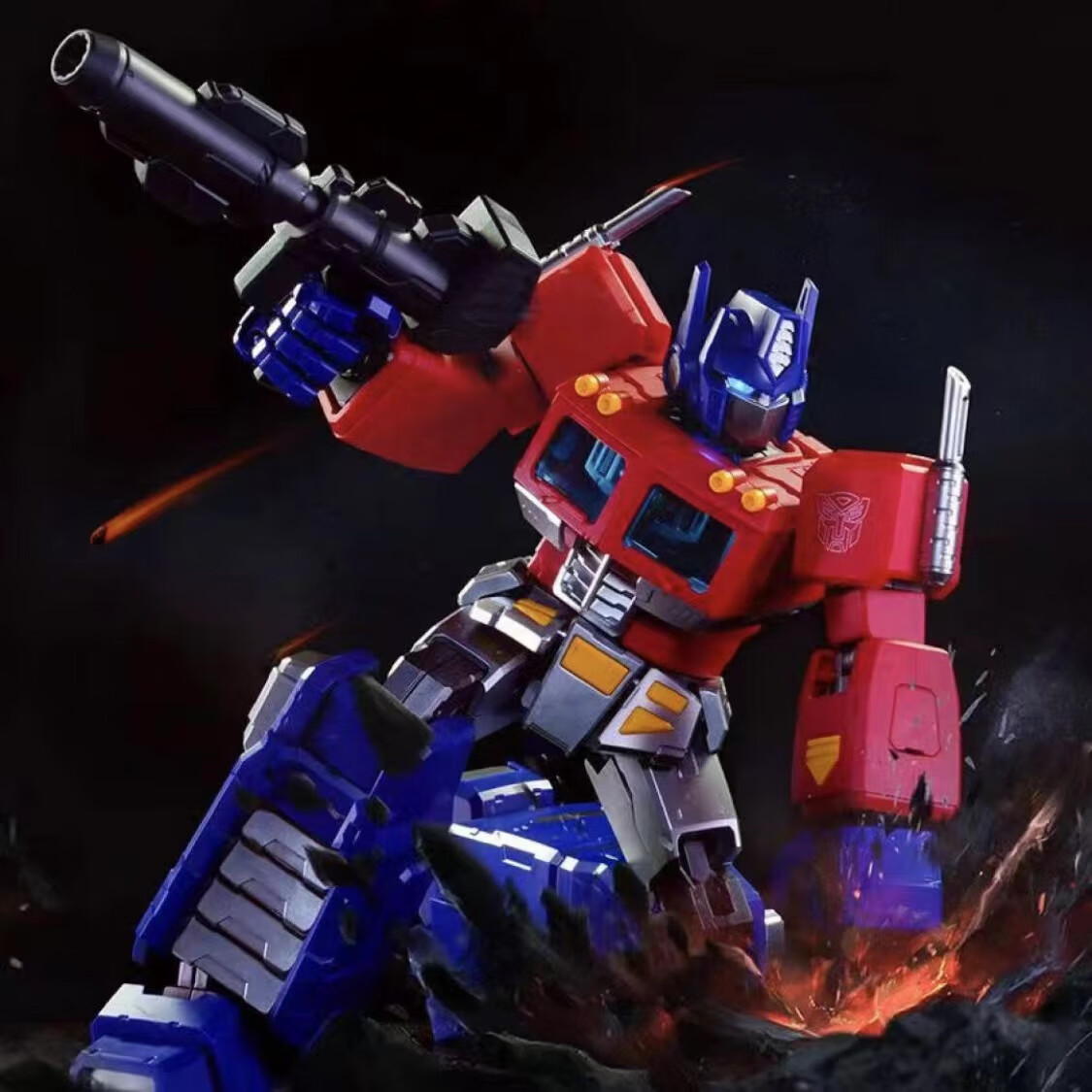 布鲁可积木人变形金刚传奇版g1擎天柱群星版闪耀版大隐藏手办儿童节