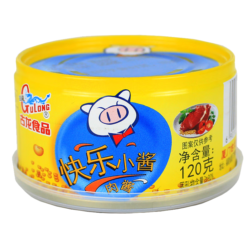 古龙快乐小酱(肉酱)120g 1罐