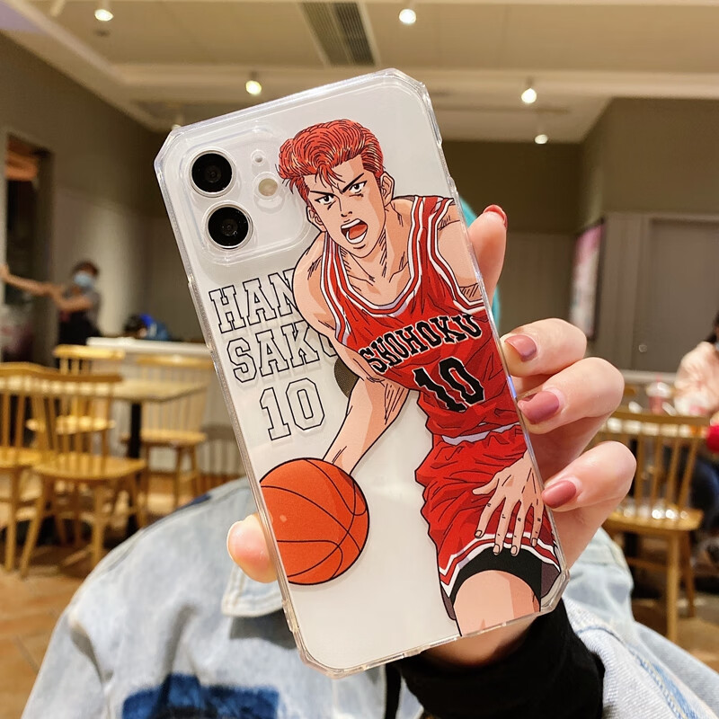 brba适用灌篮高手iphone11手机壳苹果13promax保护套xsmax防摔苹果12