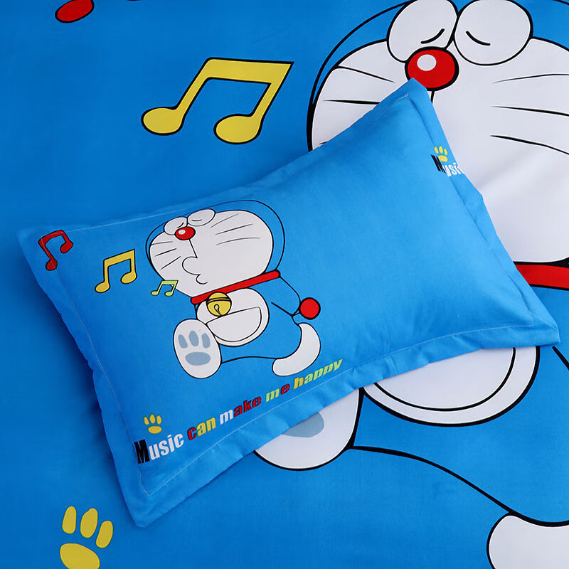 卡通加厚亲肤斜纹枕套一对装床上用品单人双人枕头套48×74cm枕皮 一