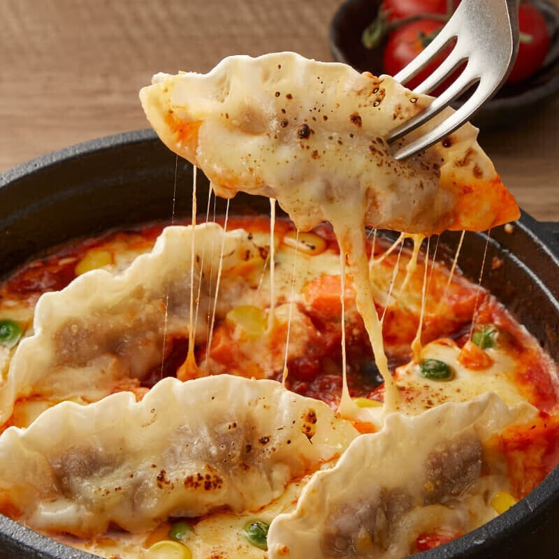 必品阁（bibigo）【年货送礼】 韩式王饺子面点早餐冷冻煎饺锅贴水饺速食 王饺子1+王水饺2+煎饺2(共1590g)