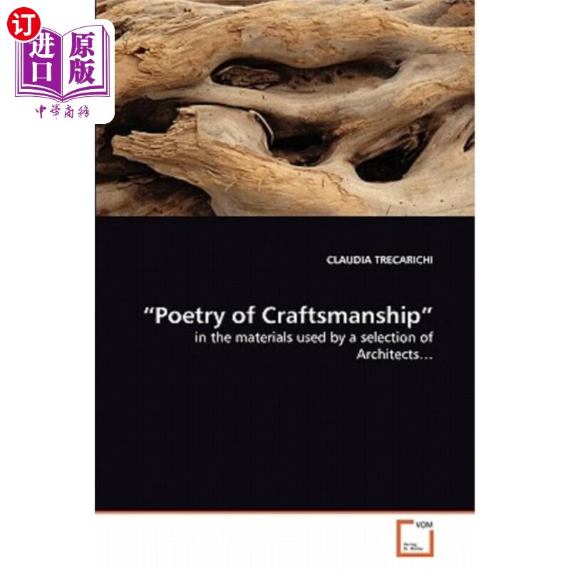 海外直订poetry of craftsmanship 诗歌的技艺