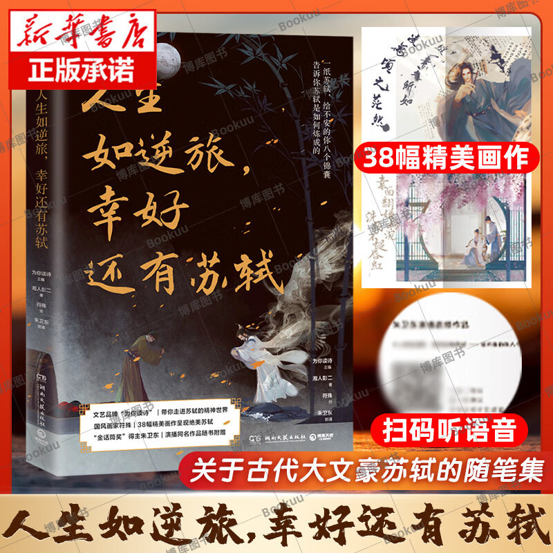 人生如逆旅幸好还有苏轼 为你读诗 符殊 朱卫东 联手打造这本真正的 视听盛宴 湘人彭二