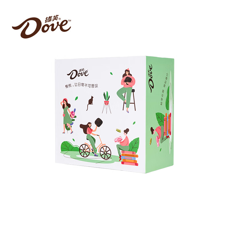 德芙(Dove)健康尝新巧克力礼盒休闲食品零食 642g