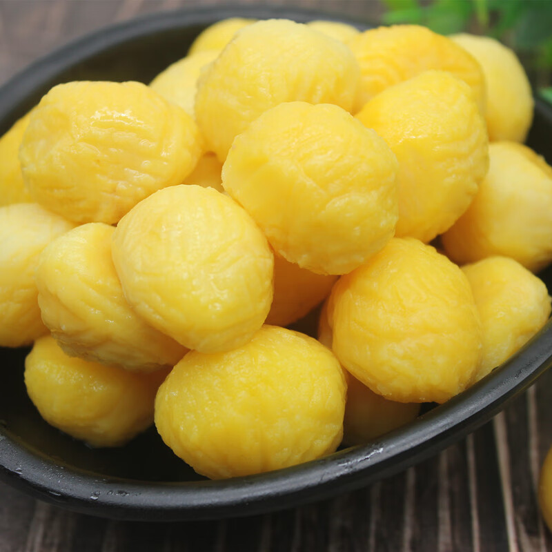 德祥隆正宗真空包装去壳板栗仁新鲜生板栗米 板栗肉200g*5