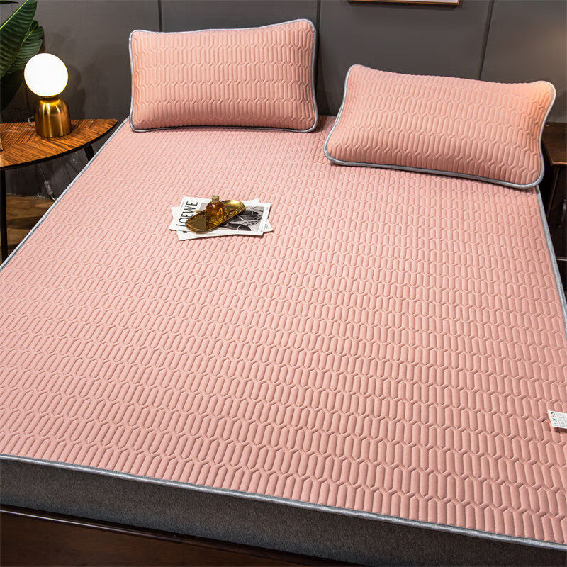 2022新品达芬奇乳胶凉席 乳胶凉席可水洗折叠三件套家用夏天席子学生