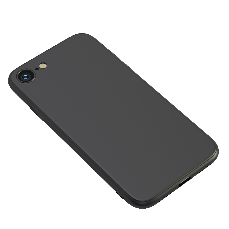 柏美惠 苹果SE2手机壳17/16/15/14/13超薄iphonese3保护套8plus硅胶平果xr新款iphone二代磨砂软男promax 【 磨砂黑】收藏贈钢化膜 iPhoneSE第三代