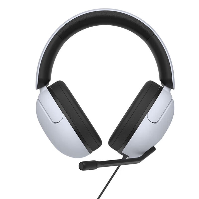 索尼（SONY） Sony/索尼 头戴式耳机有线电竞游戏耳麦 虚拟7.1 白色 套餐一