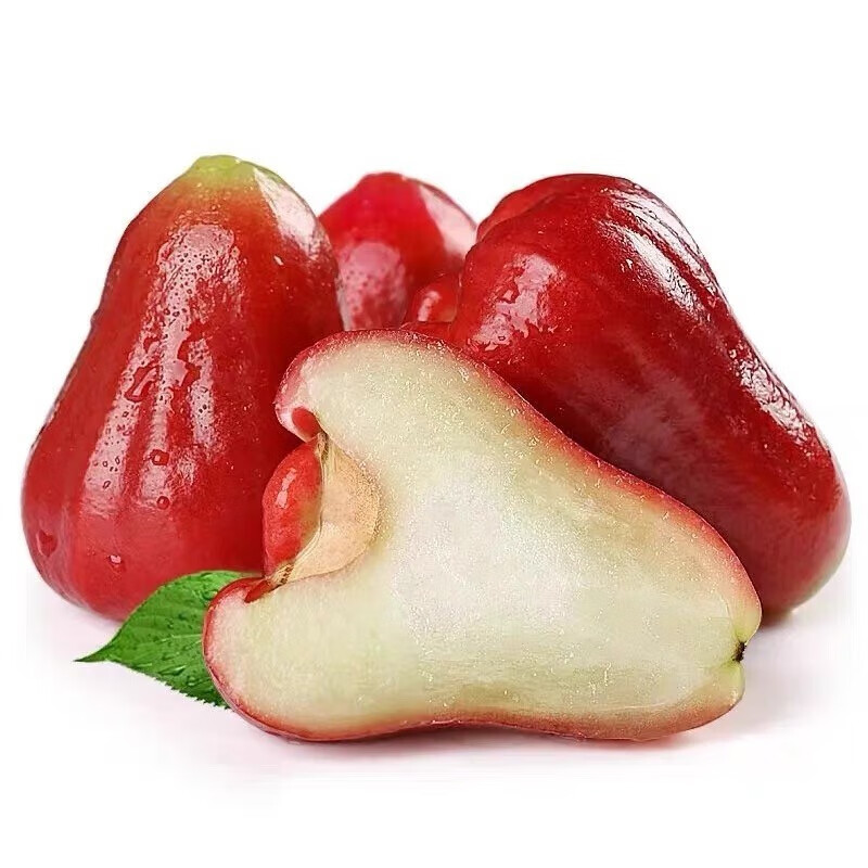 里馋海南莲雾新鲜黑金刚莲雾果一级大果脆甜孕妇热带水果 2斤精选莲雾