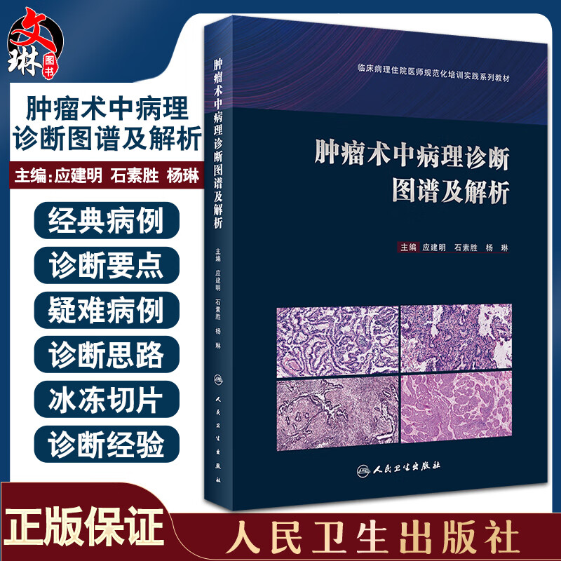 肿瘤术中病理诊断图谱及解析 临床病理住院医师规范化培训实践系列教材 应建明 石素胜 杨琳 编 人民卫生出版社9787117322027