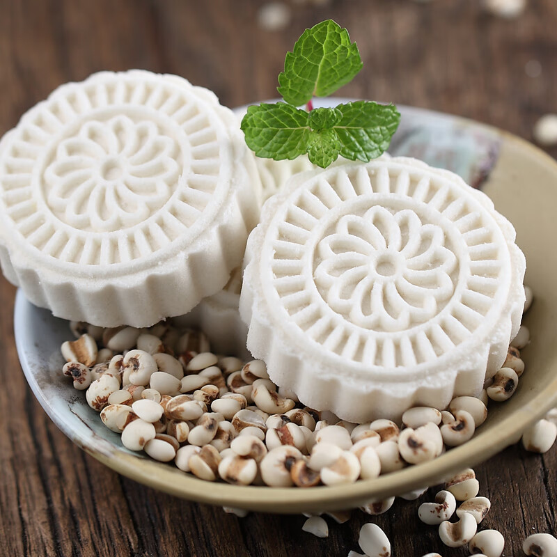 手指尖正宗山药糕 淮山薏米糕 薏米饼 无糖精 糕点 零食 原味淮山薏米
