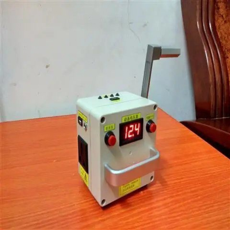 手摇式发电机 220伏 大功率  手摇发电机应急电源多功能便捷式220v科