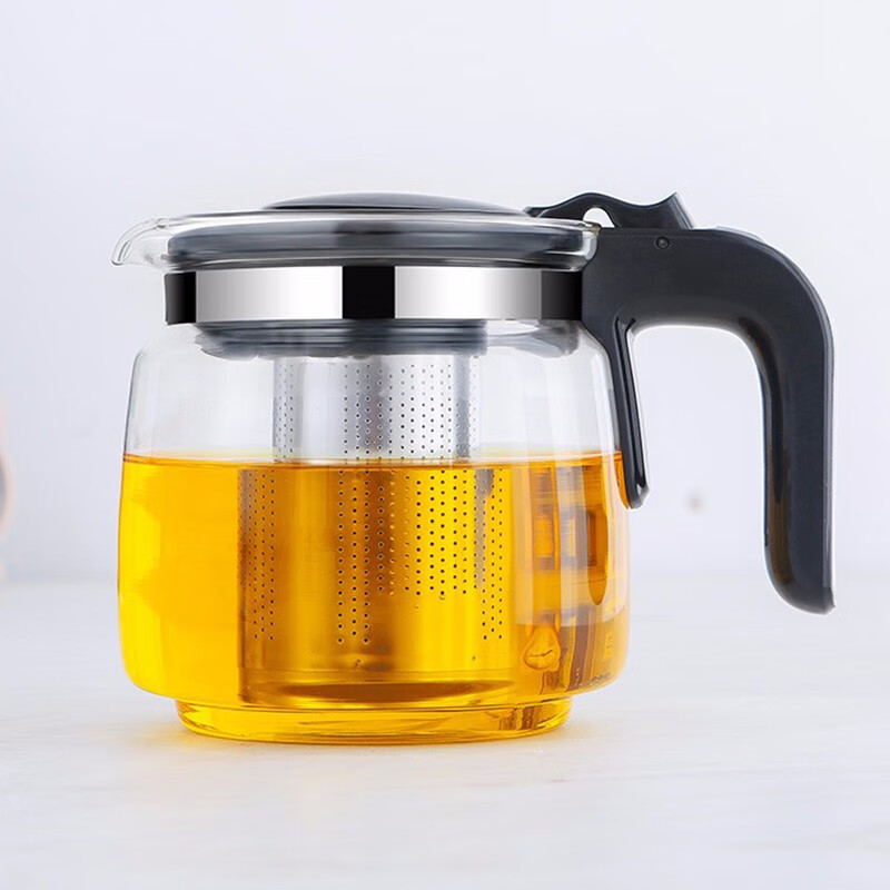 茶吧机玻璃壶保温烧水壶加厚耐热泡茶壶配件适配立式饮水机 1250ml