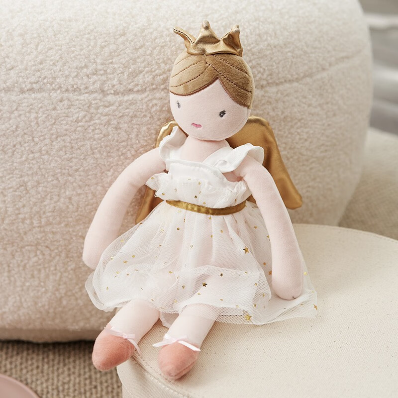 麦侬贝儿法国麦侬贝儿天使小公主布偶娃娃公仔毛绒玩具芭蕾小仙女安抚