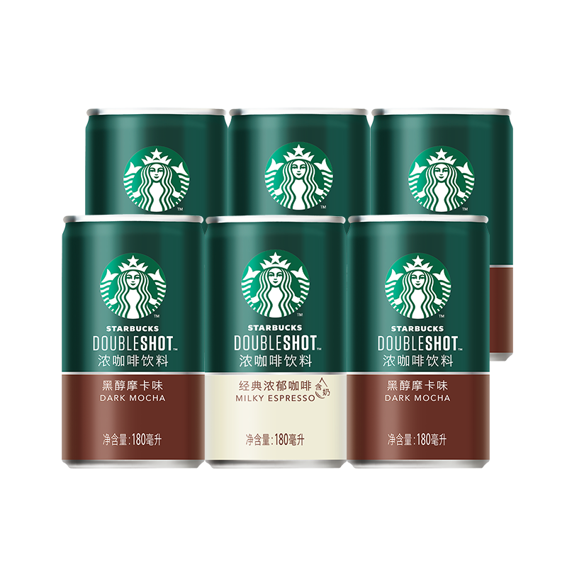 ǰͿˣStarbucks Ǳ180mlŨŨĦȰ칫Ʒ Ũȣ180ml*6ޣ39.9ԪʡǮ37.9