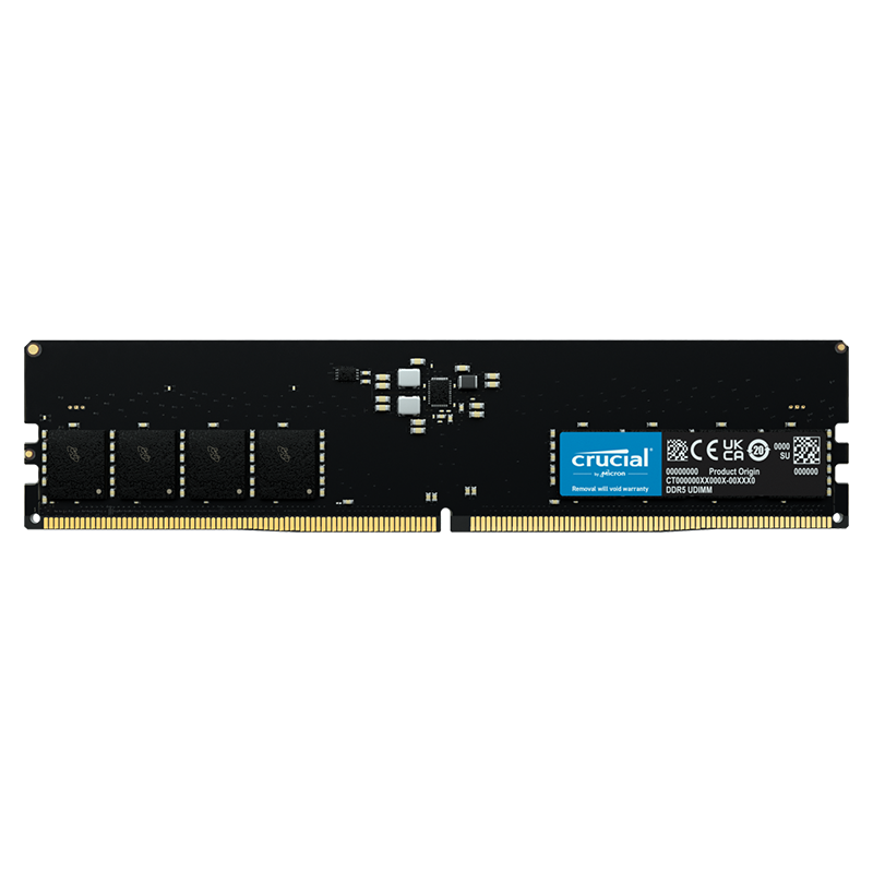 英睿达（Crucial）美光 16GB DDR5 4800频率 台式机内存条 美光原厂颗粒100016333399