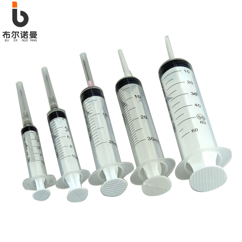 畜牧猪猫狗注射器点胶喂食针筒兽用器械针管100ml不带针头无菌注射器