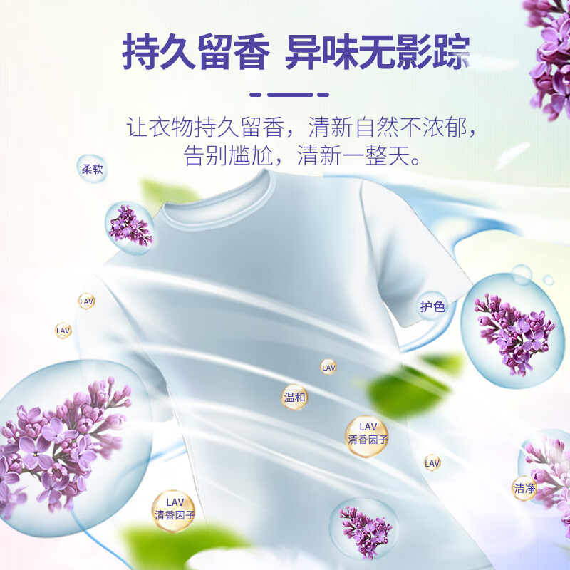 芭菲洁白倍净实惠装洗衣液18斤 薰衣草持久留香去污清洁家庭套装 18斤全瓶：洁3kg+洁2kg*3 家庭套装