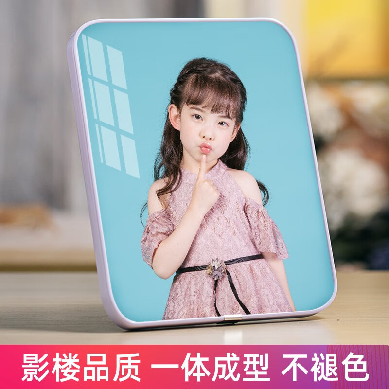 心生忆 韩式照片摆台定制相框洗照片影楼水晶版画结婚照婚纱照放大挂