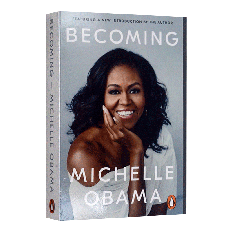 英文原版 Becoming 前美国第一夫人米歇尔·奥巴马自传 Michelle Obama 英文版截图