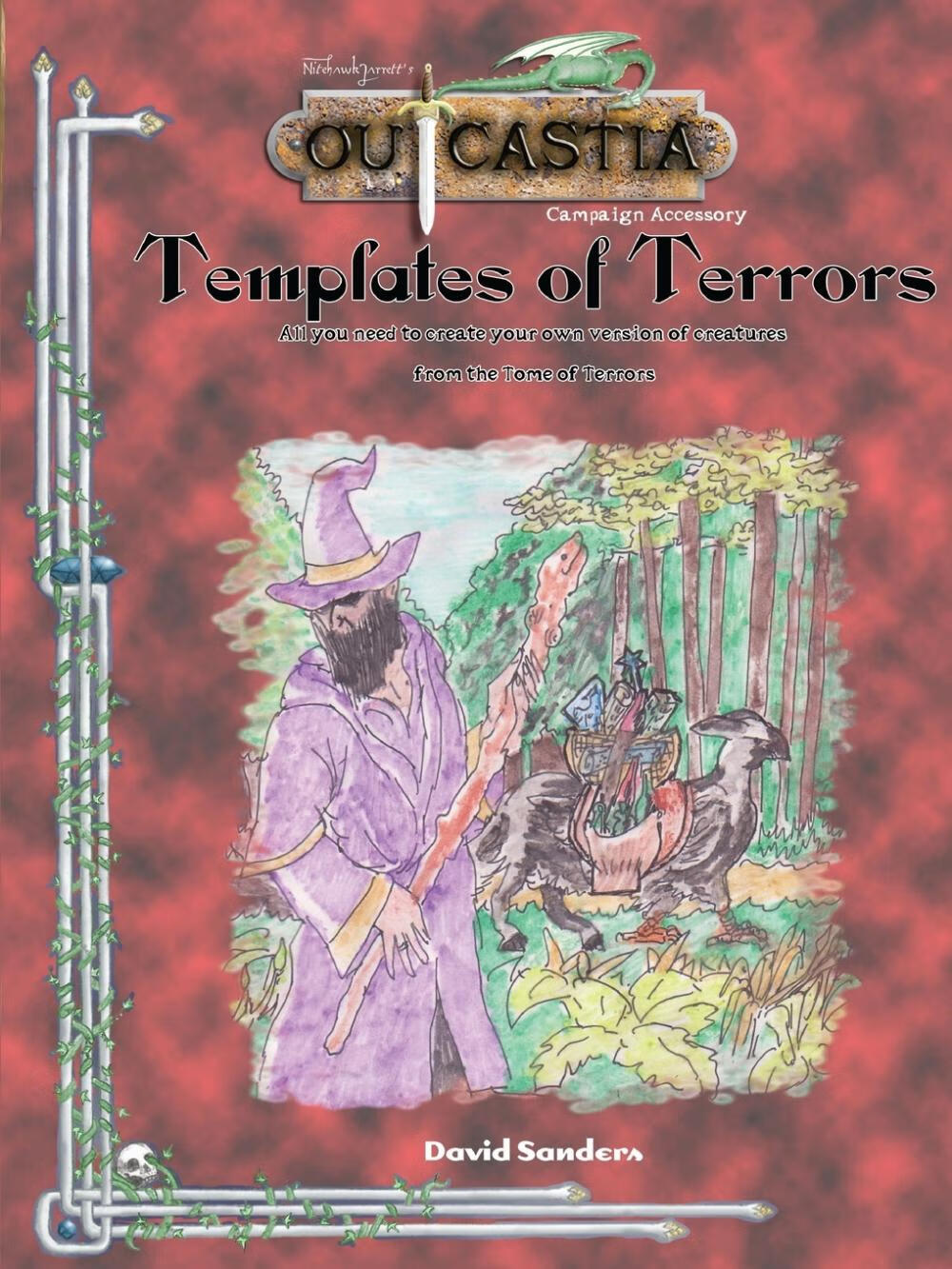 【预售 按需印刷】templates of terrors