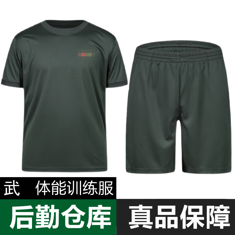 正品体能训练服 武体能服t恤军训服作训男新式短袖裤套装速干夏季 武