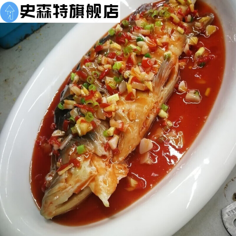 桂鱼中餐假菜鳌花鱼食物样品鳜鱼季花鱼道具 仿真食品模型红烧桂鱼中