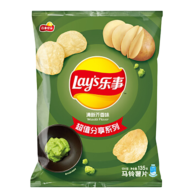 Lay's/ ֵϵƬ ʳ 135g ζ 1 11.9Ԫ(ȯ)
