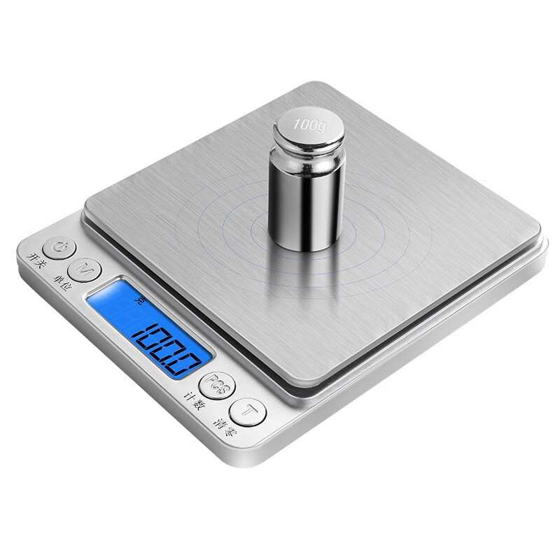 今选充电款高精度家用电子秤厨房烘培克称珠宝秤食物精准小天平中药秤