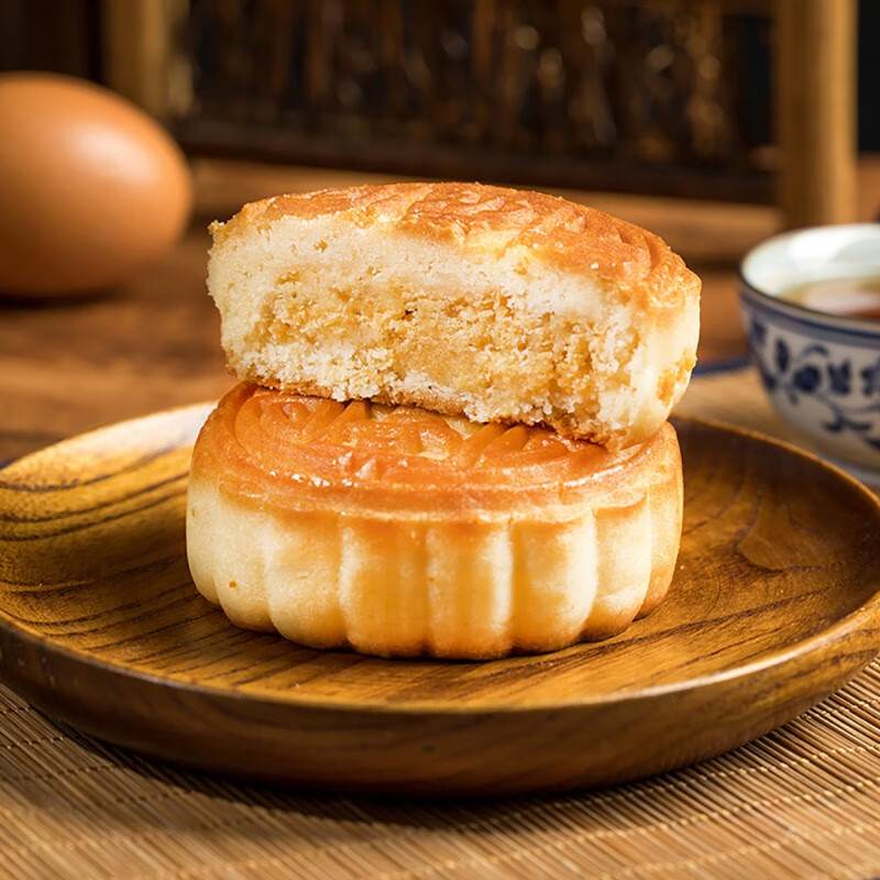 小紫羊奶皮子月饼零食内蒙奶豆腐月饼无添加月饼独立袋装顺丰 1块奶