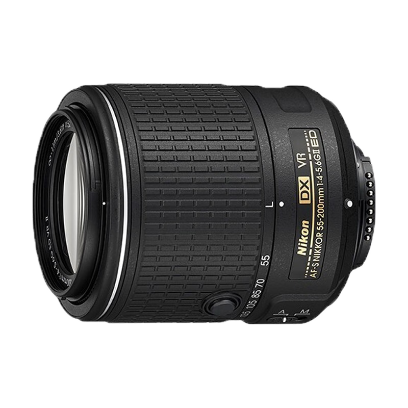 Nikon尼康70-300 55-200 55-300 200-500mm二手?jǐn)?shù)碼單反相機(jī)長(zhǎng)焦鏡頭 AF-S 55-200/F4-5.6G VR II 95成新