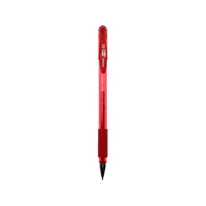 ZEBRA 斑马牌 C-JJ100 拔帽中性笔 红色 0.5mm 单支装