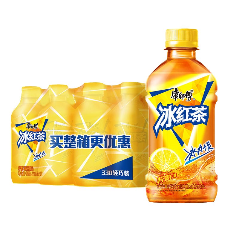 康师傅 小瓶系列茶饮料330ml*12瓶 冰红茶怎么样,好用不?