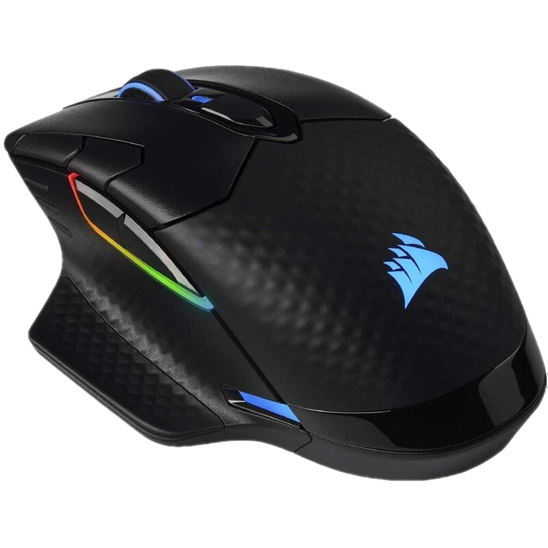 美商海盜船（USCORSAIR）【JD物流 日本直郵】CORSAIR游戲鼠標帶多鍵RGB PRO游戲電競鼠標炫彩燈光 CH-9315411-AP（藍牙/有線(xiàn)/無(wú)線(xiàn)兼容）