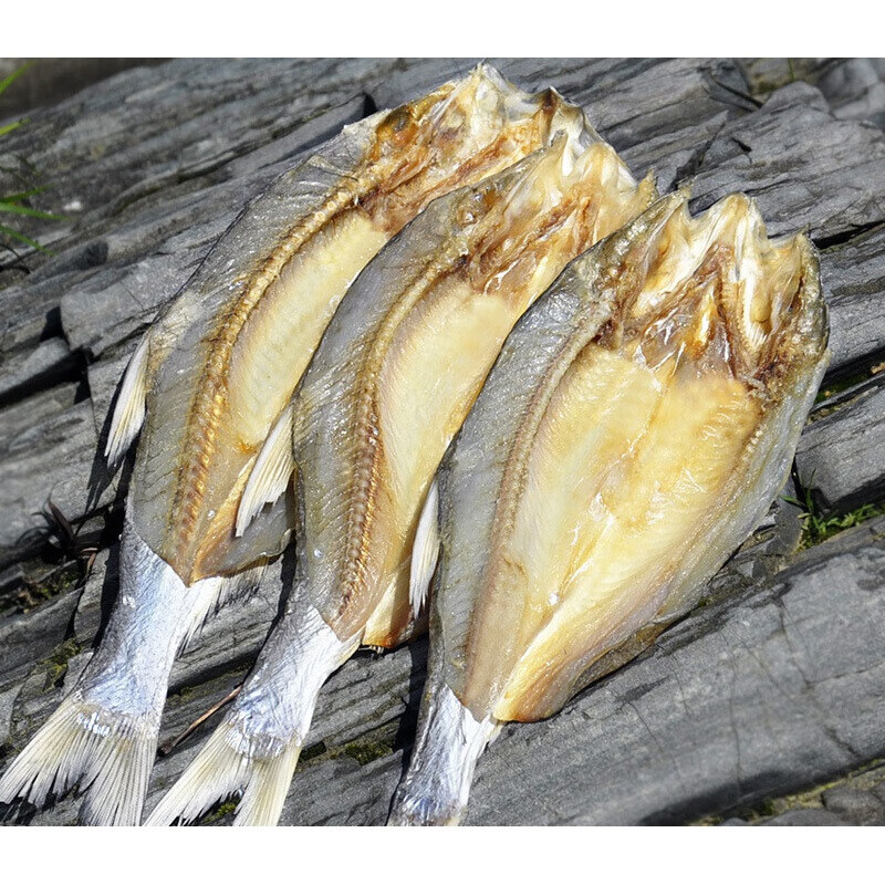 虎钢馋大别山河鱼干大号干鱼刁子鱼翘嘴红捎鱼干淡水鱼咸鱼干500克