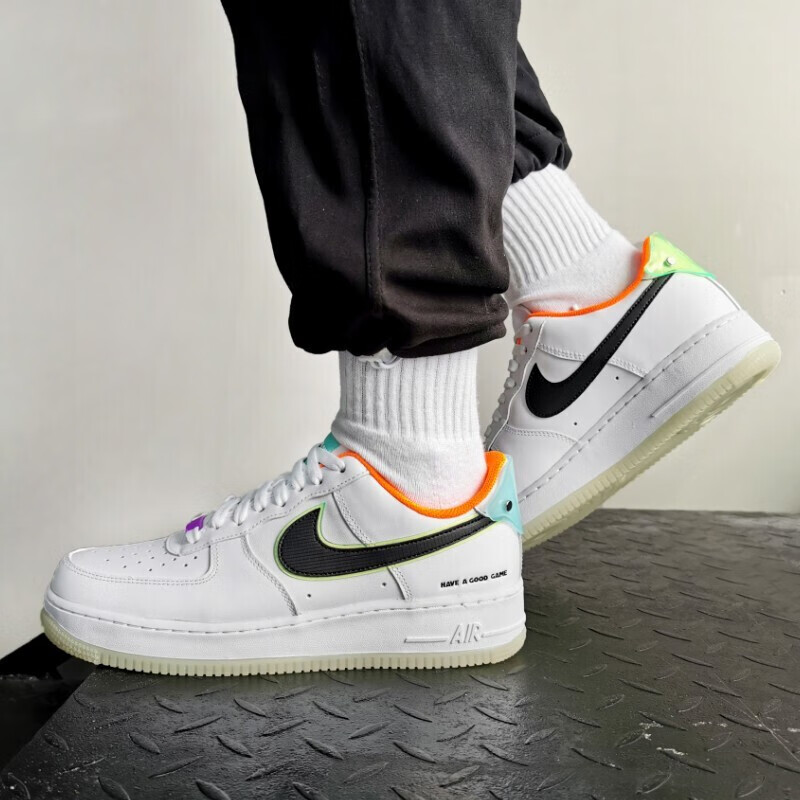 【hot】耐克男鞋nike air force1 low低帮空军一号af1轻便舒适运动