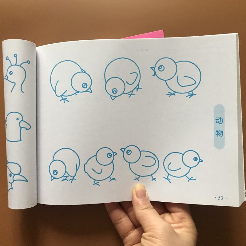 儿童创意简画大全 2-3-6-7岁宝宝绘画入门 幼儿园中大班学前班学画画