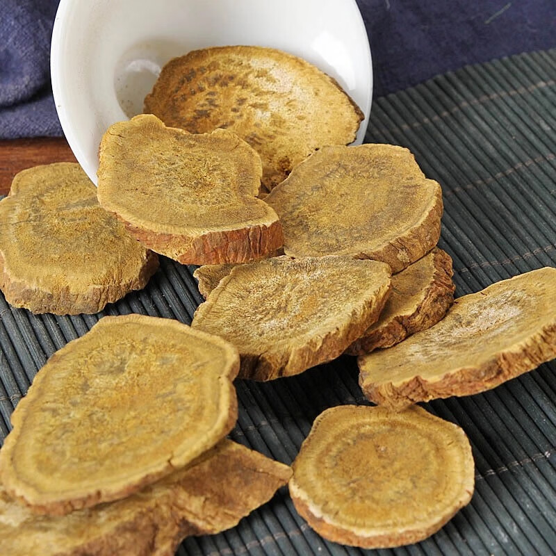 北京同仁堂中药材新货 大黄 大 生大黄 可打 大黄粉 土大黄 500克