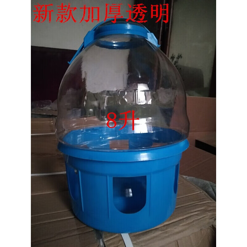 寵寶它 鴿具/信鴿用品/飲水器/水壺/鴿子用水槽/鳥(niǎo)用水壺 新款透明8升顏色隨機(jī)