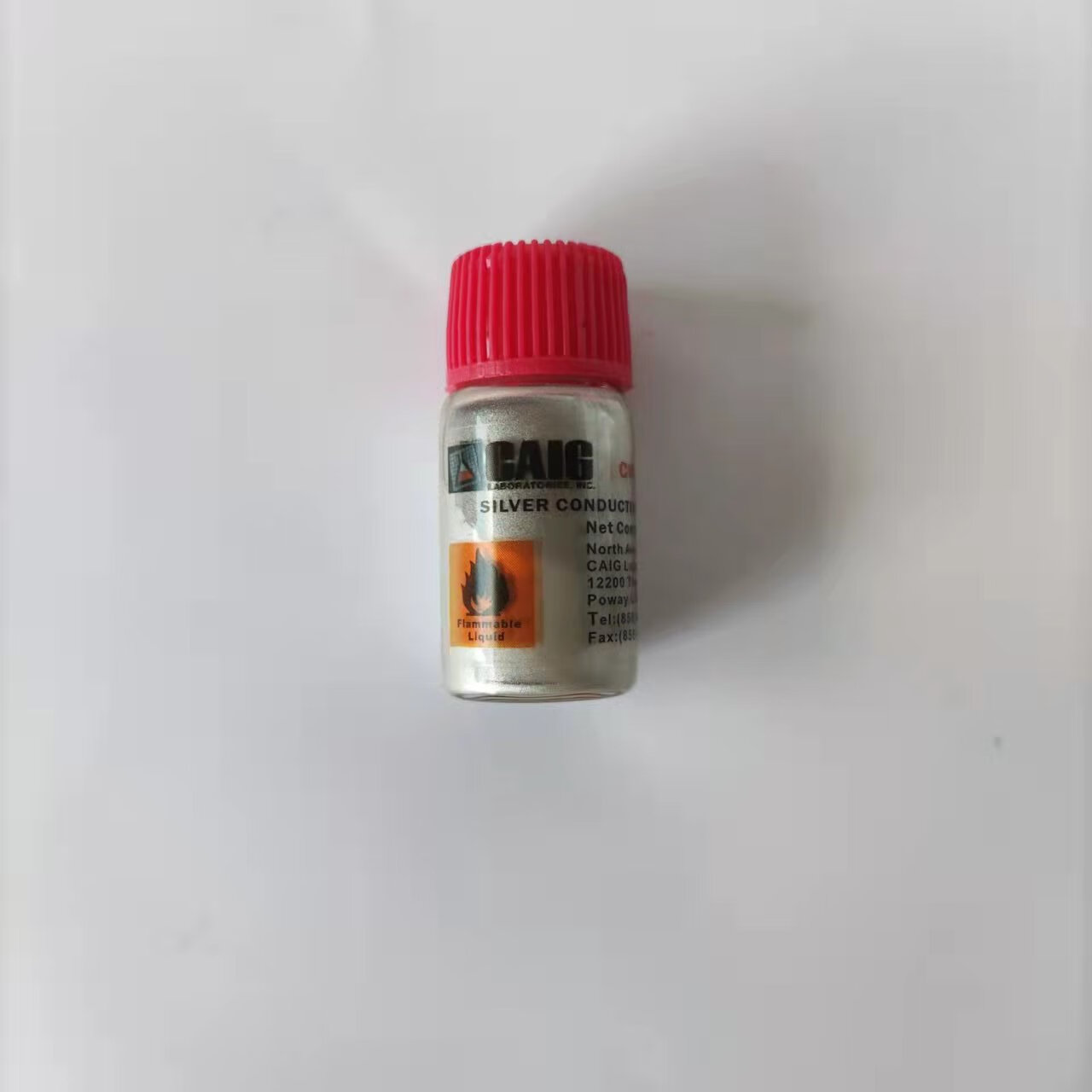 惠利得导电银漆赫迈斯948-06g银液cw-200b做实验测试修复线路板排线