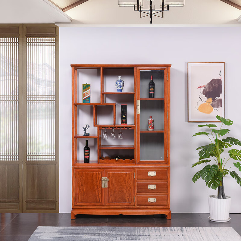 如何看红木博古架商品历史价格|红木博古架价格历史