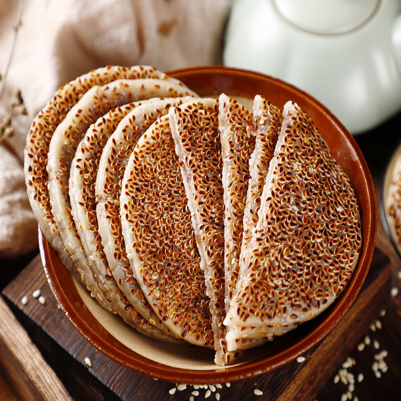 重庆特产开县冰薄月饼冰糖芝麻饼开州老式糕点四川月饼中秋团购礼