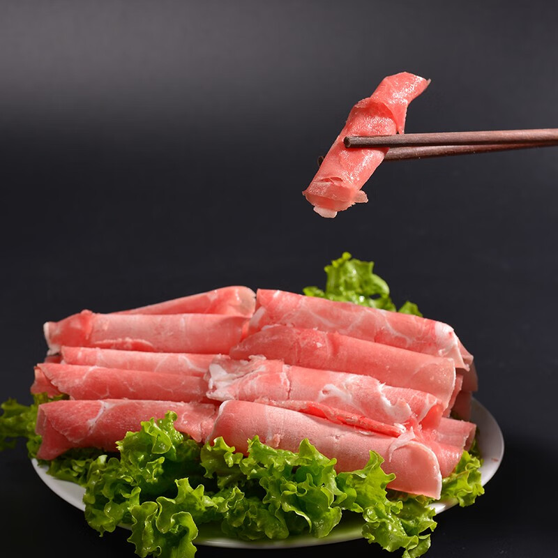 塞尔木图内蒙古锡盟羔羊肉卷纯散养新鲜原切涮羊肉片新鲜冷冻火锅食材