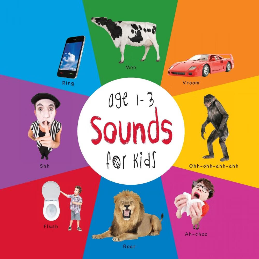 【预售 按需印刷】sounds for kids age 1-3 (engage early readers