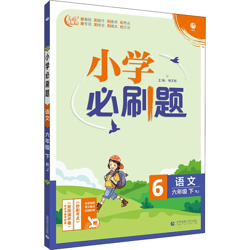 小学必刷题 语文 6年级 下 RJ 杨文彬 等 编 书籍