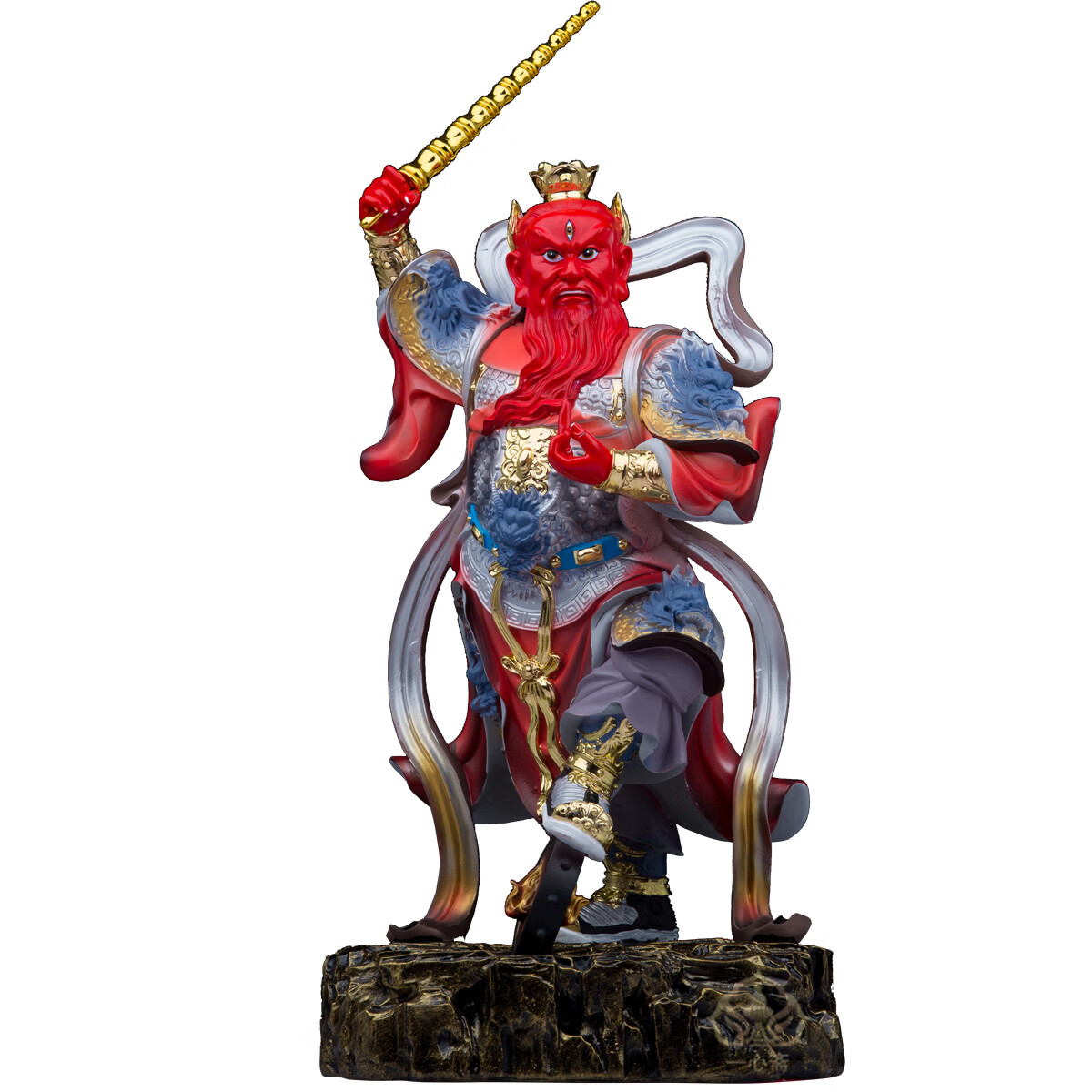 烨琪 12/16寸火神爷【王灵官】神像佛像供奉摆件树脂玻璃钢火神祝融像
