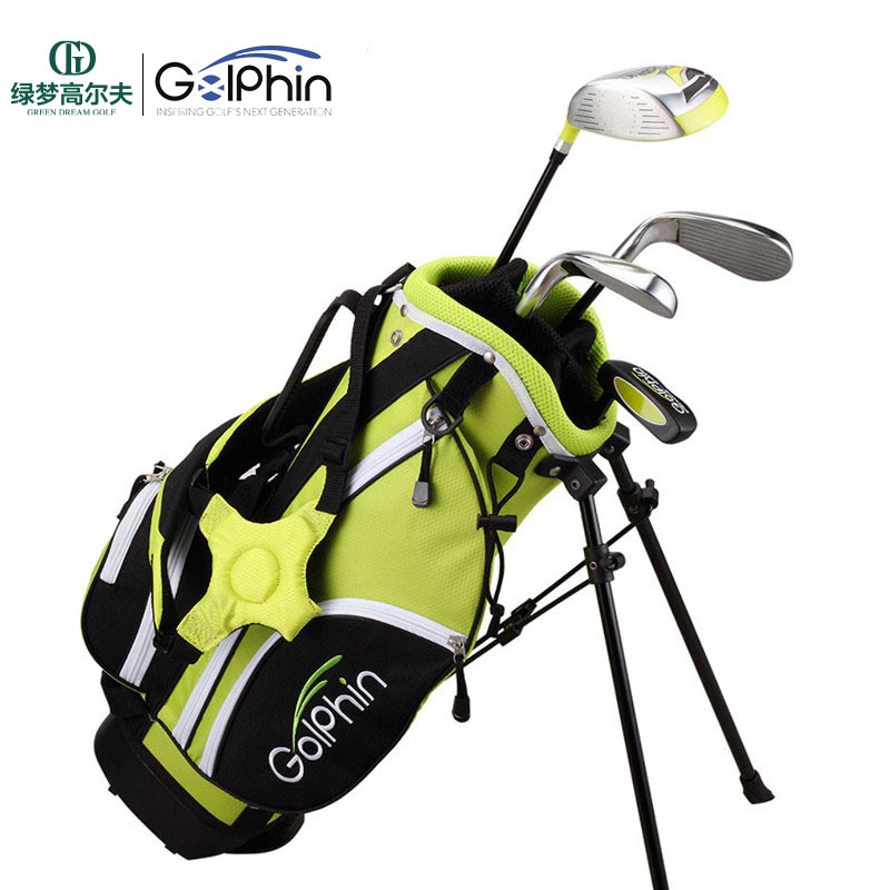 birkdale 高尔夫球杆 儿童套杆男女青少年套杆高尔夫初学者99-144.8cm 碳素 GREEN 110.5-122CM