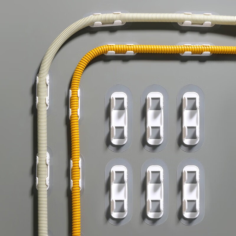 水之旅洗衣机排水管管卡子燃气管线管管子卡扣固定器免打孔明装走线