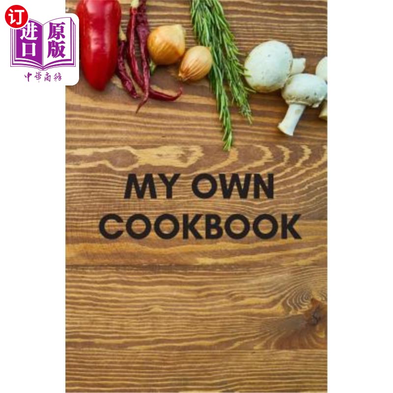 【中商海外直订】my own cookbook: 110 pages book for you.